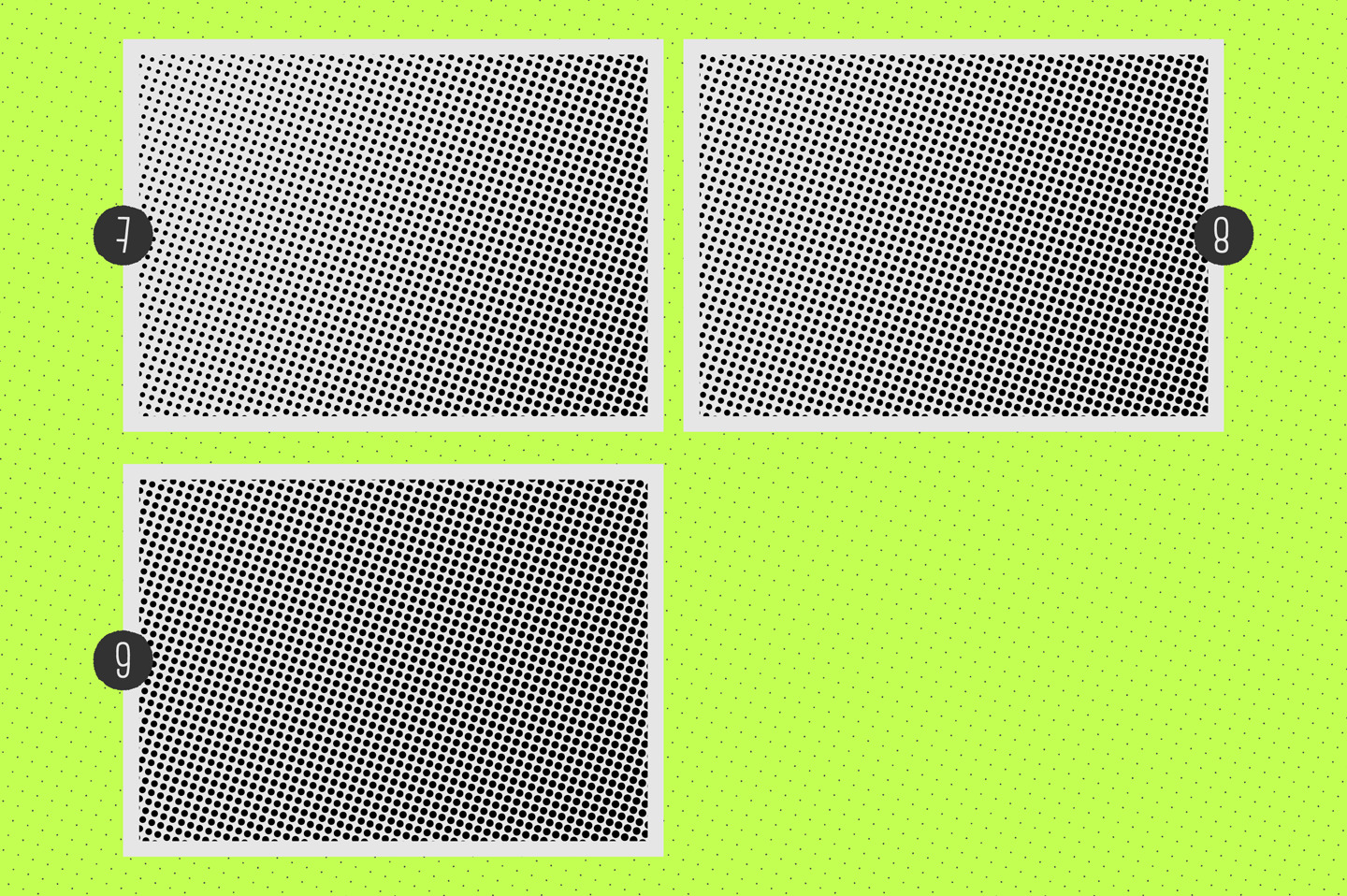 Halftone Gradients Vol.#1