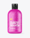 Glossy Plastic Bottle Mockup