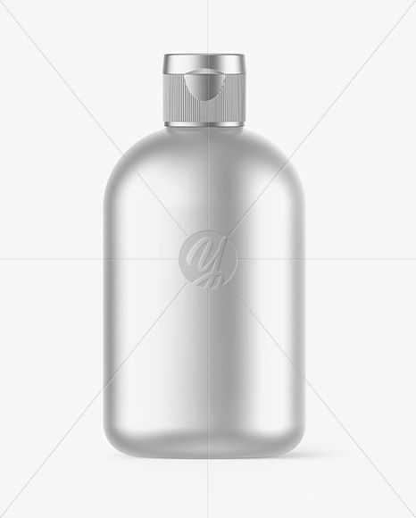 Metallic Bottle Mockup