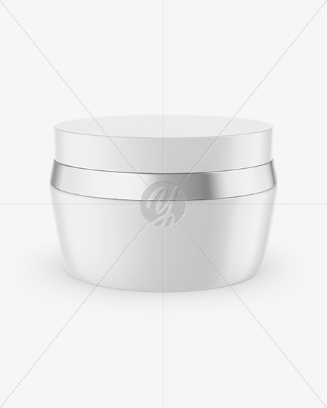 Cosmetic Jar Mockup