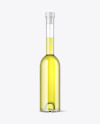 Сlear Glass Oil Bottle Mockup