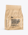 Kraft Food Bag Mockup