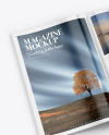 Glossy Magazine Mockup