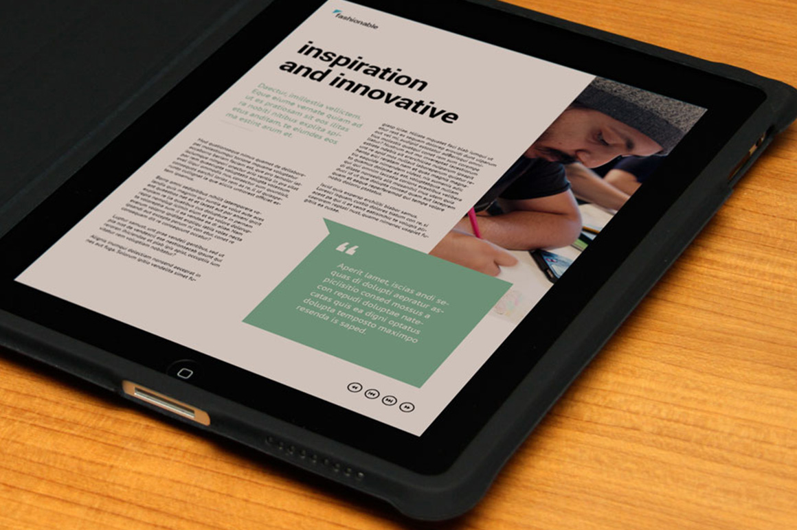 InDesign Magazine Template InDesign Magazine Template