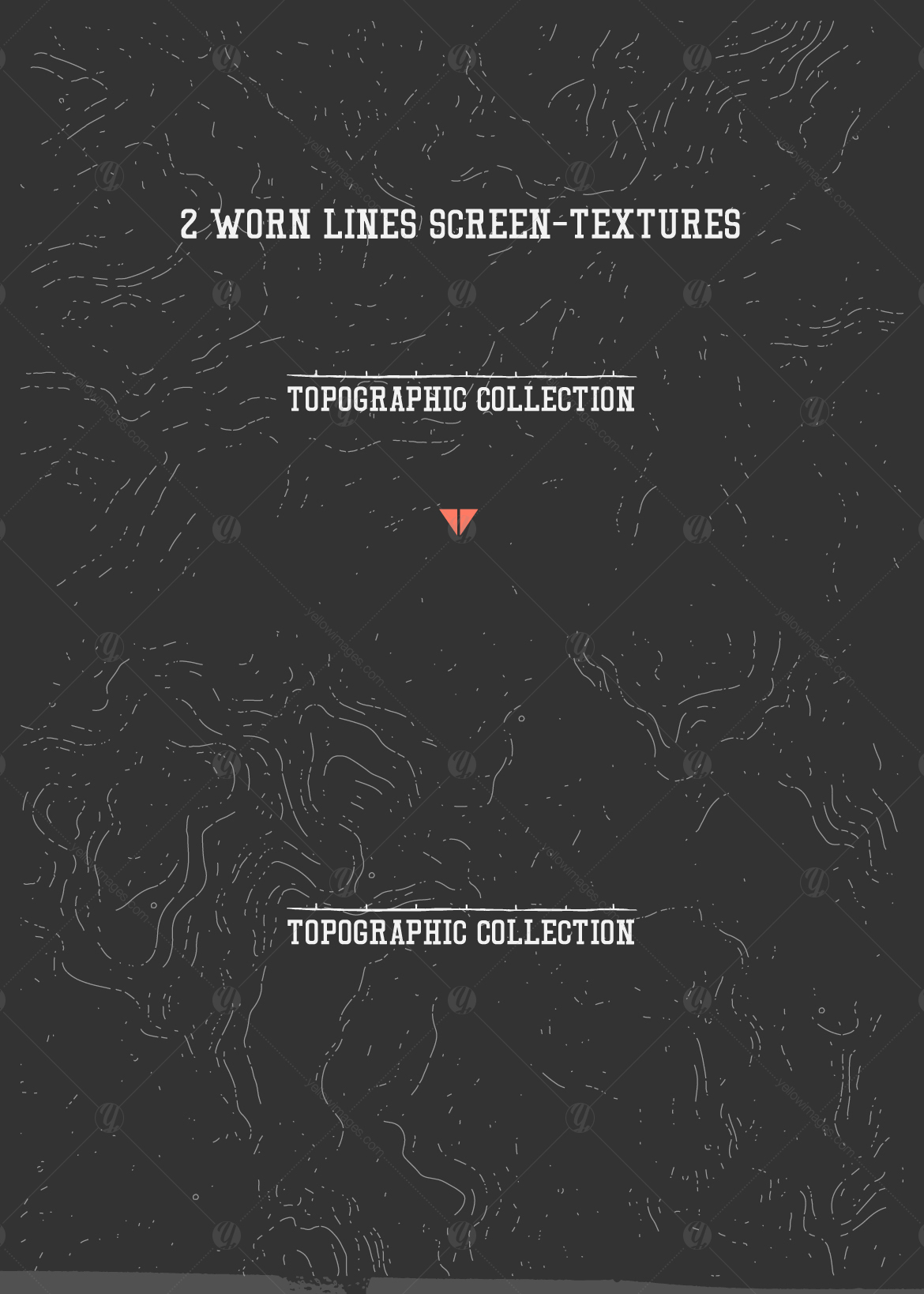 Authentic topographic illustrator collection