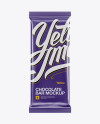 Glossy Chocolate Bar Mockup