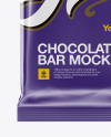 Glossy Chocolate Bar Mockup