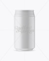 330ml Aluminium Can with Matte Finish Mockup