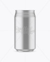 330ml Metallic Aluminium Can Mockup 330ml Metallic Aluminium Can Mockup