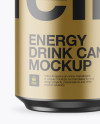 330ml Metallic Aluminium Can Mockup 330ml Metallic Aluminium Can Mockup