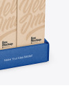 Kraft Display Box &amp; Kraft Boxes Mockup