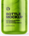 Metallic Bottle Mockup