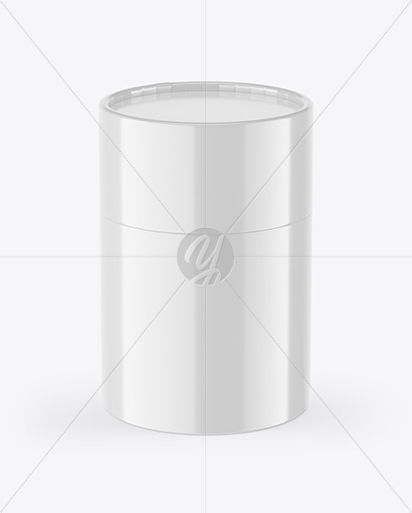 Glossy Cosmetic Jar Mockup