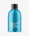 Metallic Bottle Mockup