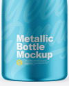 Metallic Bottle Mockup