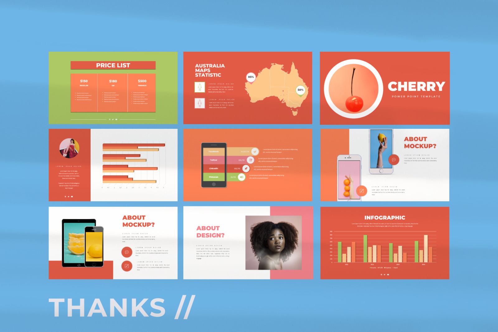 Cherry Keynote Template Cherry Keynote Template