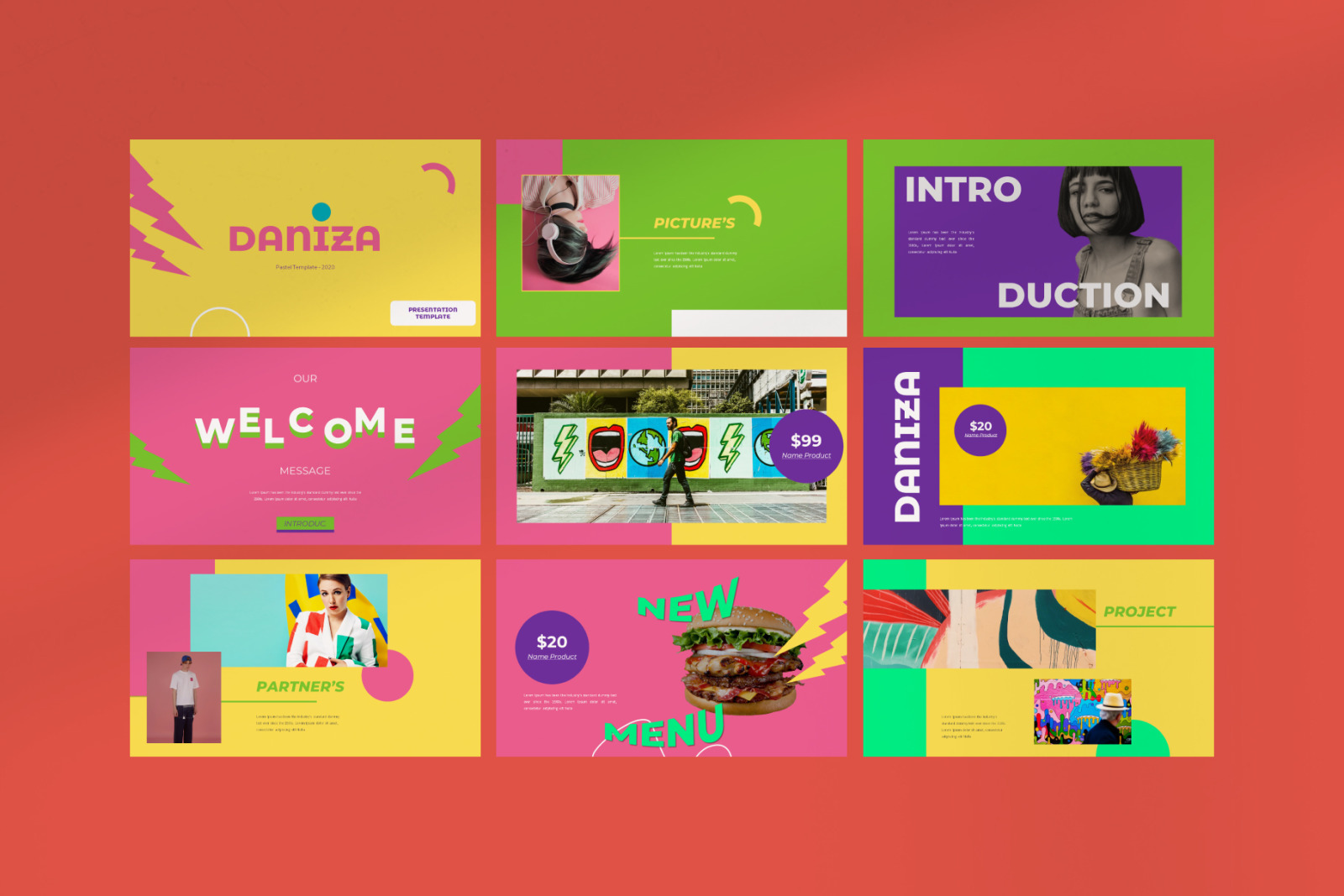 Daniza Powerpoint Template Daniza Powerpoint Template
