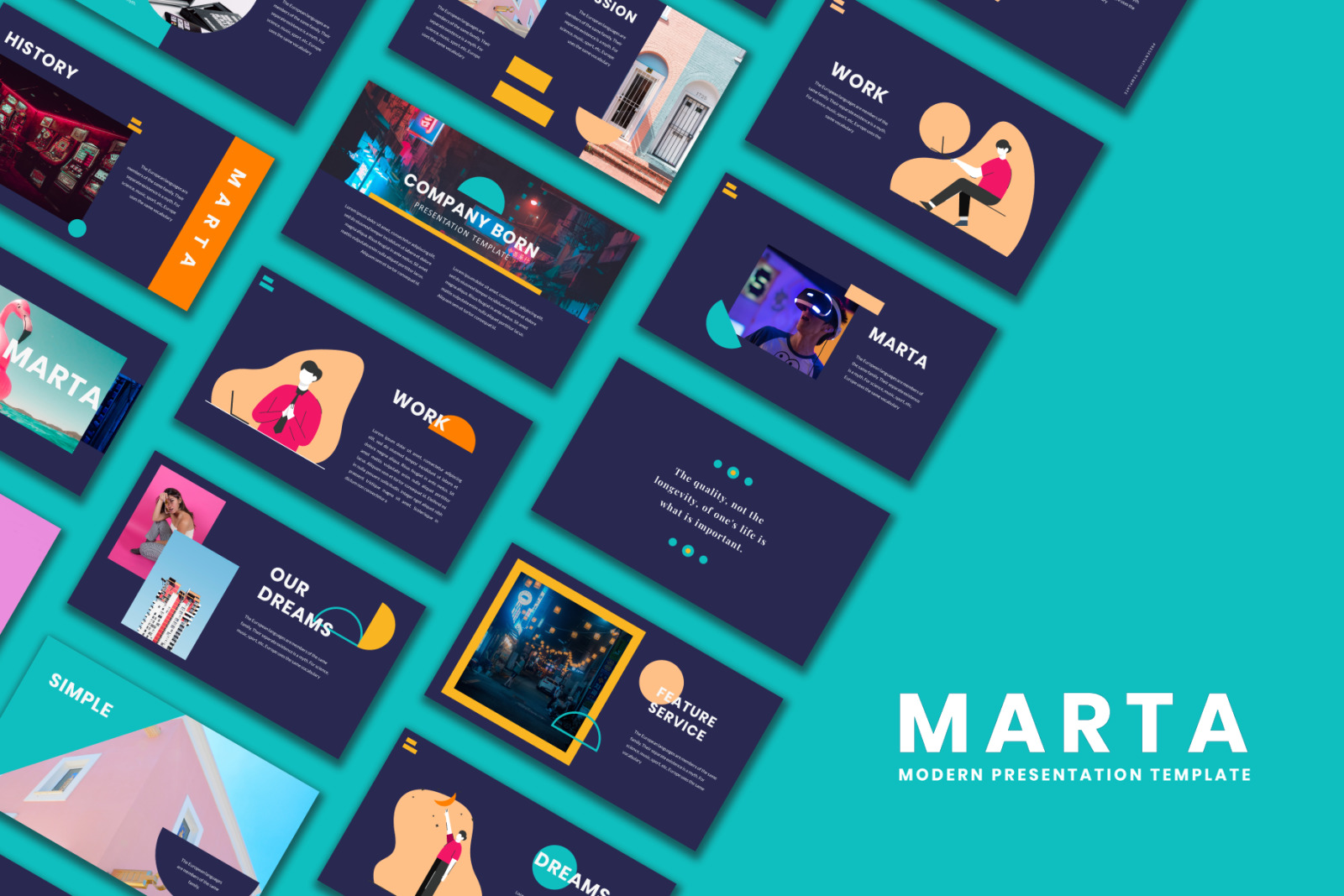 Marta Powerpoint Template