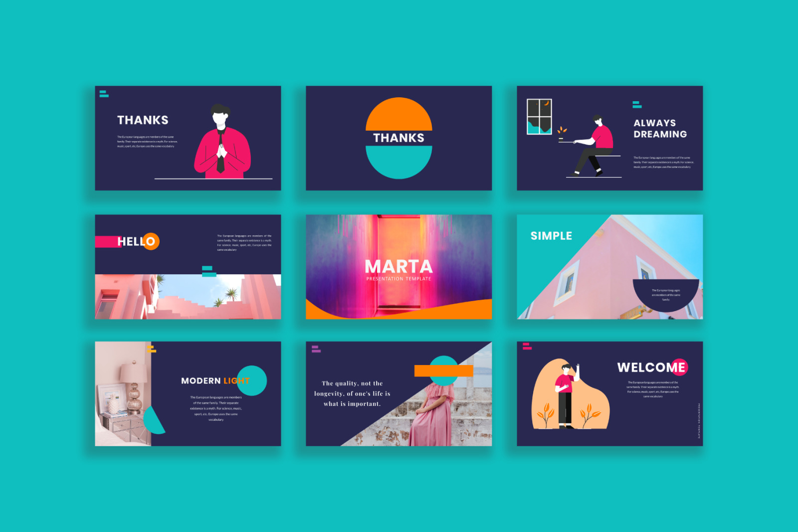 Marta Keynote Template