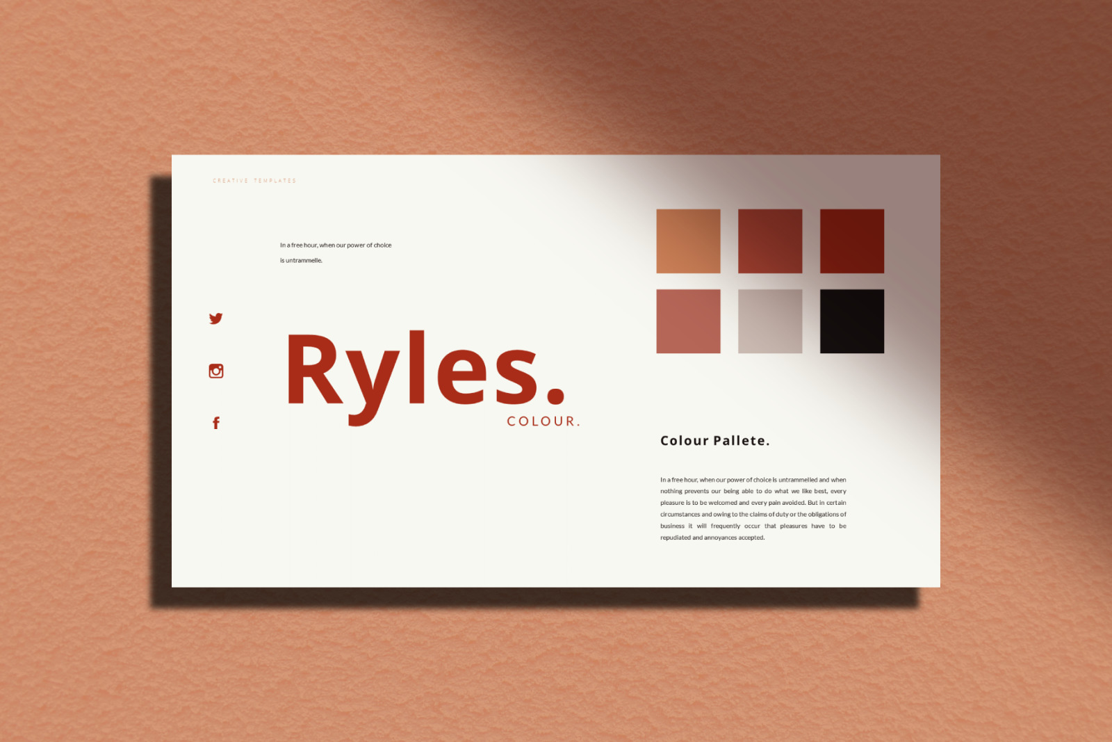 Ryles Powerpoint Template