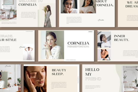 CORNELIA Powerpoint Template - Templates