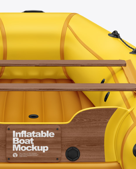 Inflatable Boat Mockup