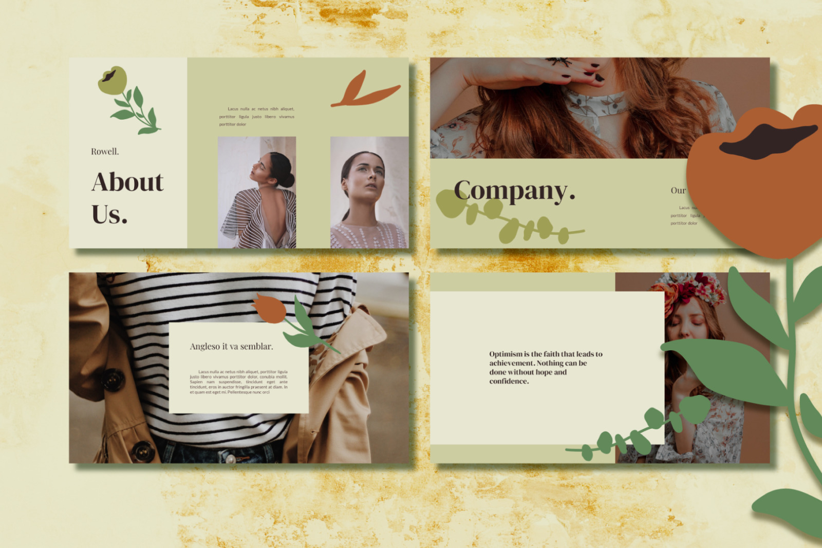 Rowell Powerpoint Template Rowell Powerpoint Template