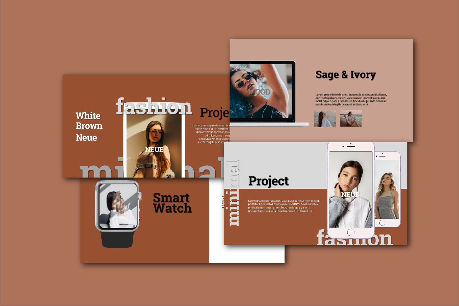 Neue Fashion Minimal Powerpoint Template