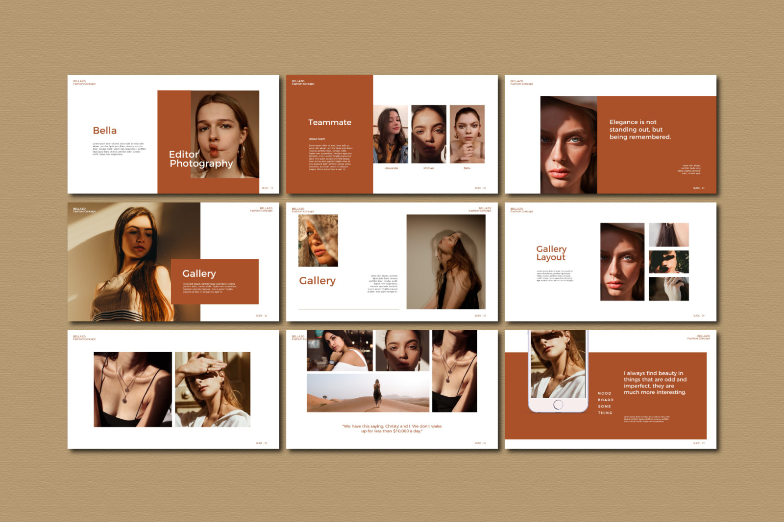 Bellazo Powerpoint Template Bellazo Powerpoint Template