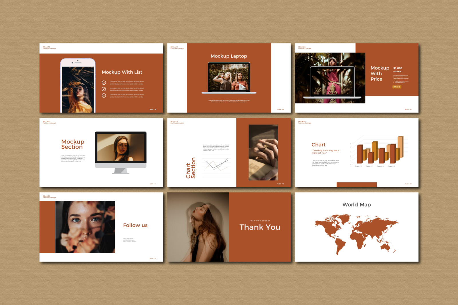 Bellazo Powerpoint Template