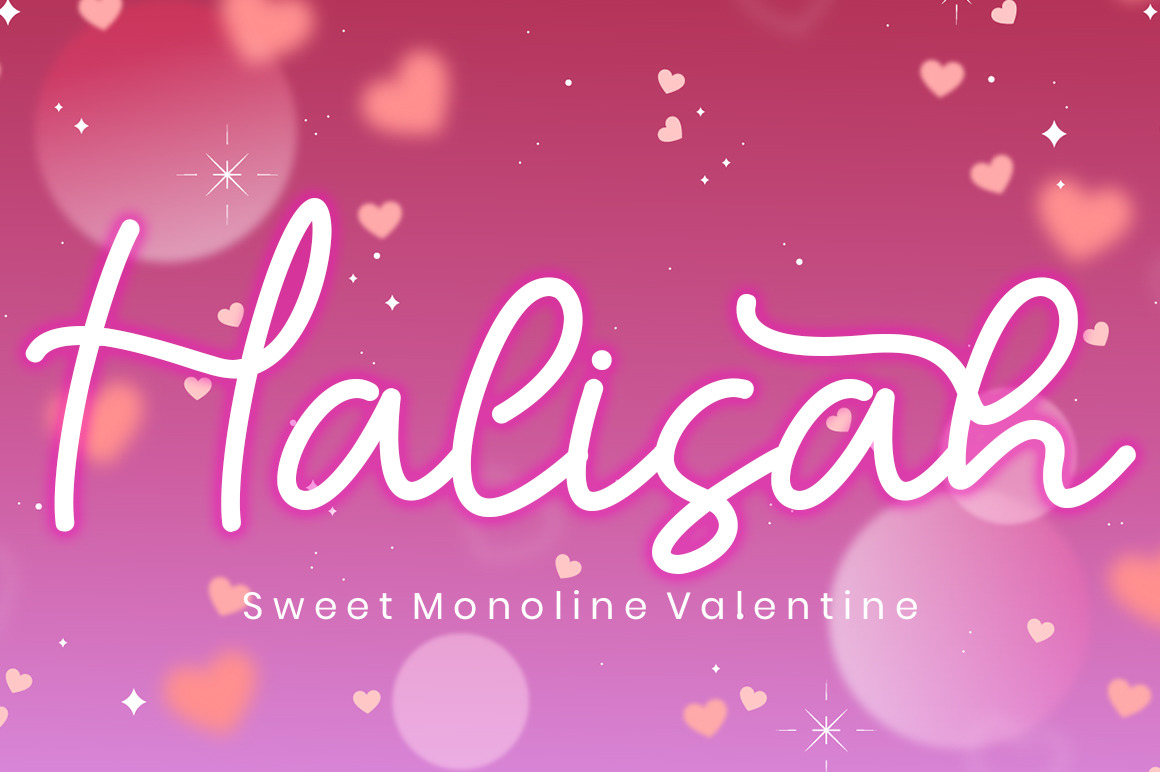 Halisah Font Halisah Font