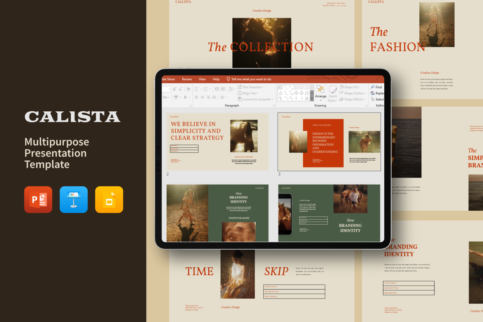 Calista Bundle Presentation Template Calista Bundle Presentation Template