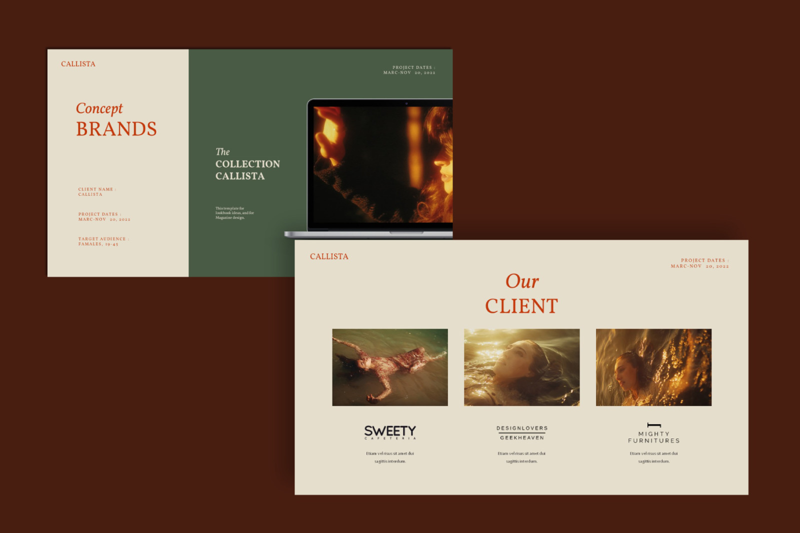 Calista Bundle Presentation Template Calista Bundle Presentation Template