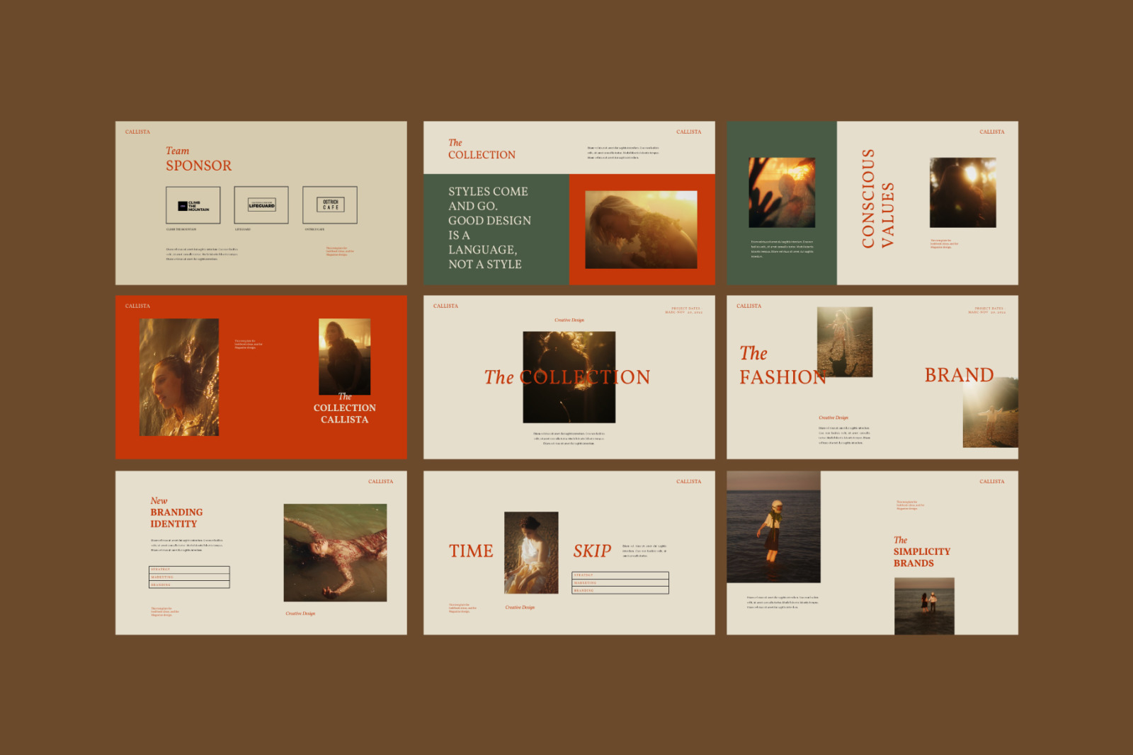 Calista Bundle Presentation Template Calista Bundle Presentation Template