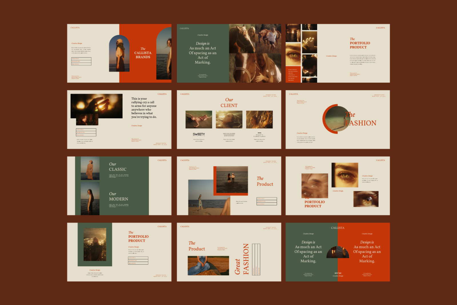 Calista Bundle Presentation Template Calista Bundle Presentation Template