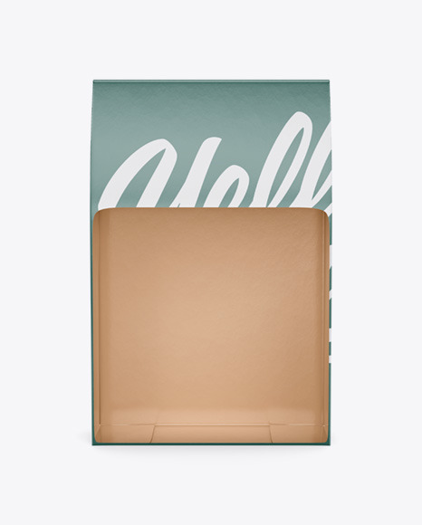 Paper Bag with a Window Mockup