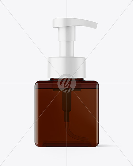 Amber Bottle Mockup