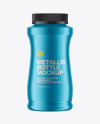 Metallic Bottle Mockup