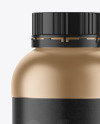 Metallic Bottle Mockup