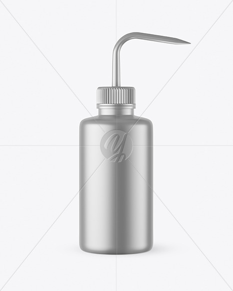 250ml Matte Metallic Tattoo Wash Bottle Mockup