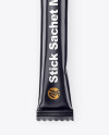Glossy Stick Sachet Mockup
