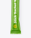 Glossy Stick Sachet Mockup