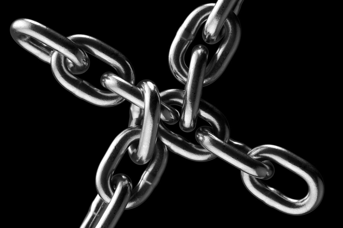 Silver Chain Font Silver Chain Font