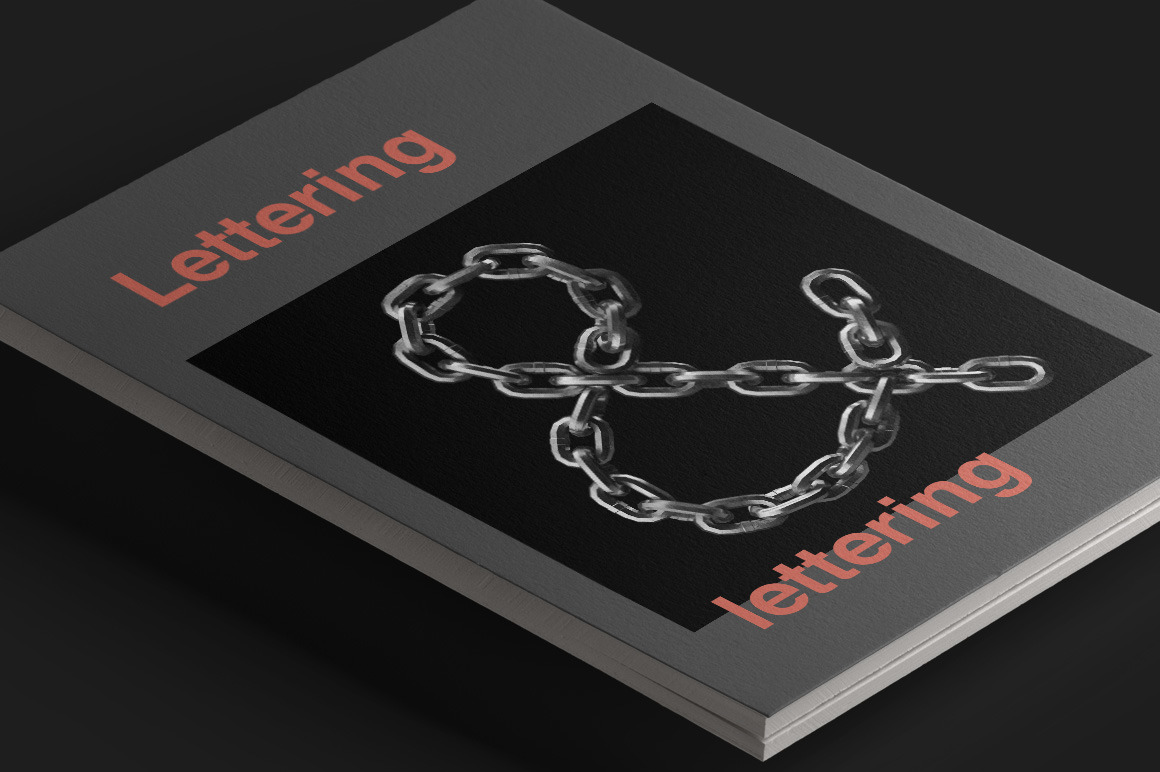 Silver Chain Font Silver Chain Font