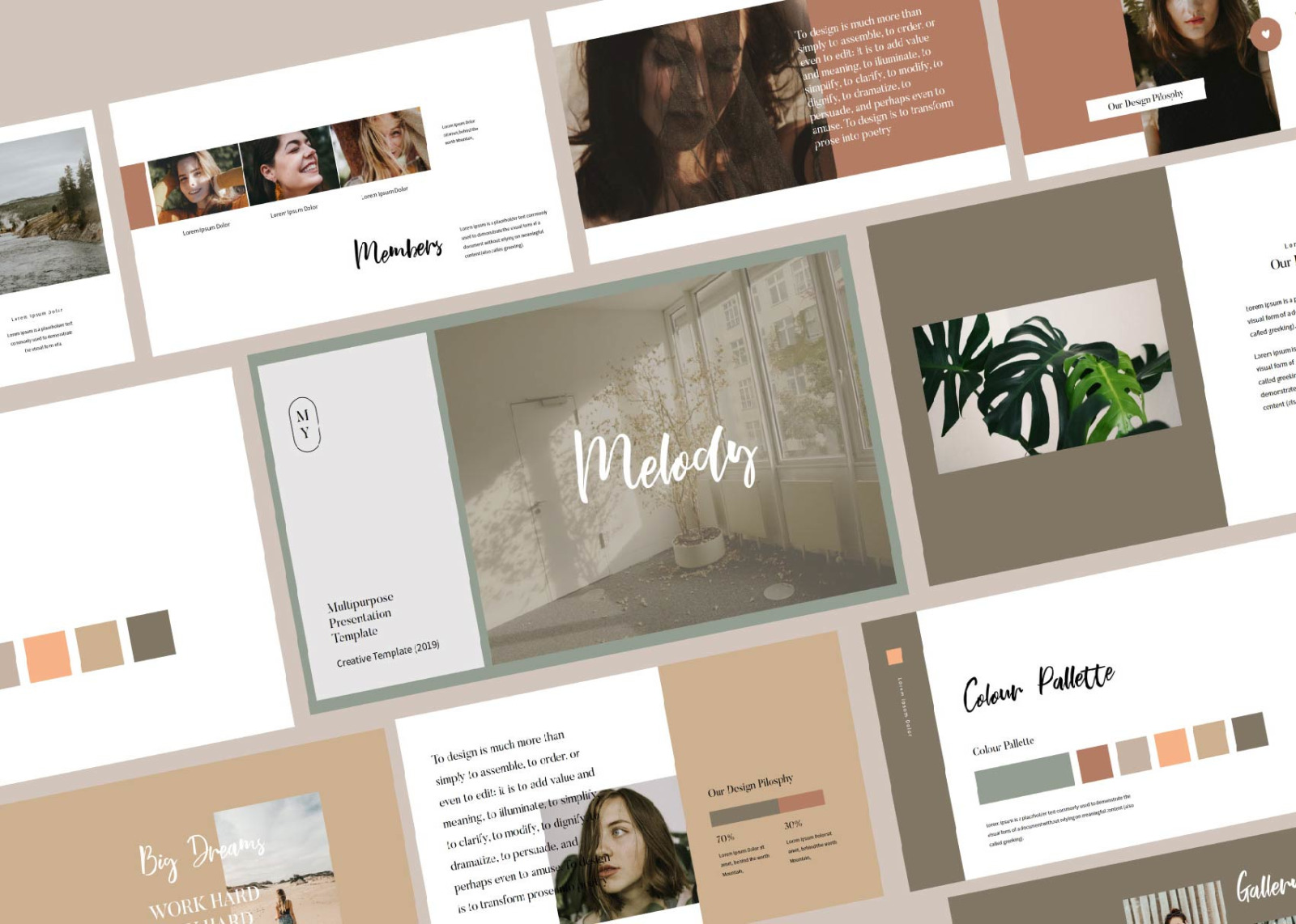 Melody Presentation Template Melody Presentation Template
