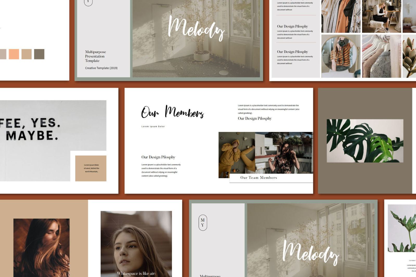 Melody Presentation Template Melody Presentation Template