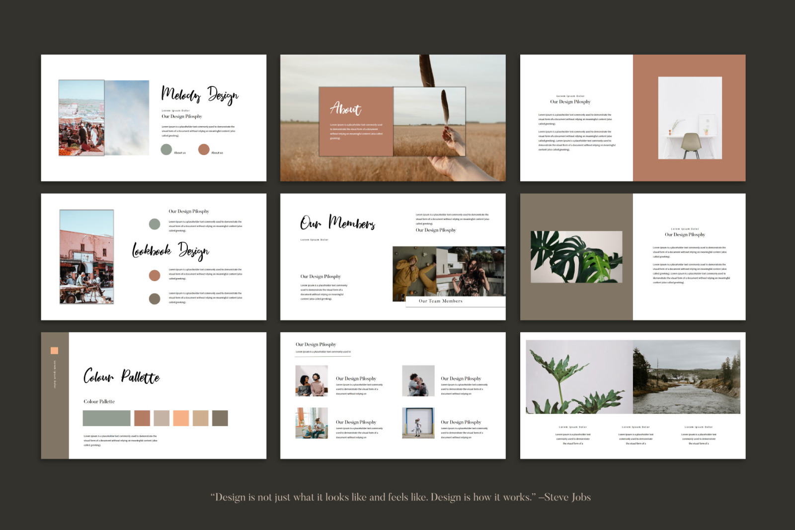 Melody Presentation Template Melody Presentation Template