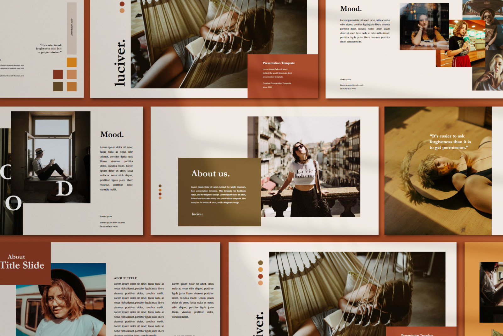 Luciver Presentation Template Luciver Presentation Template