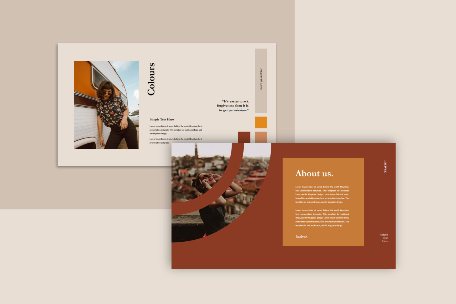 Luciver Presentation Template Luciver Presentation Template