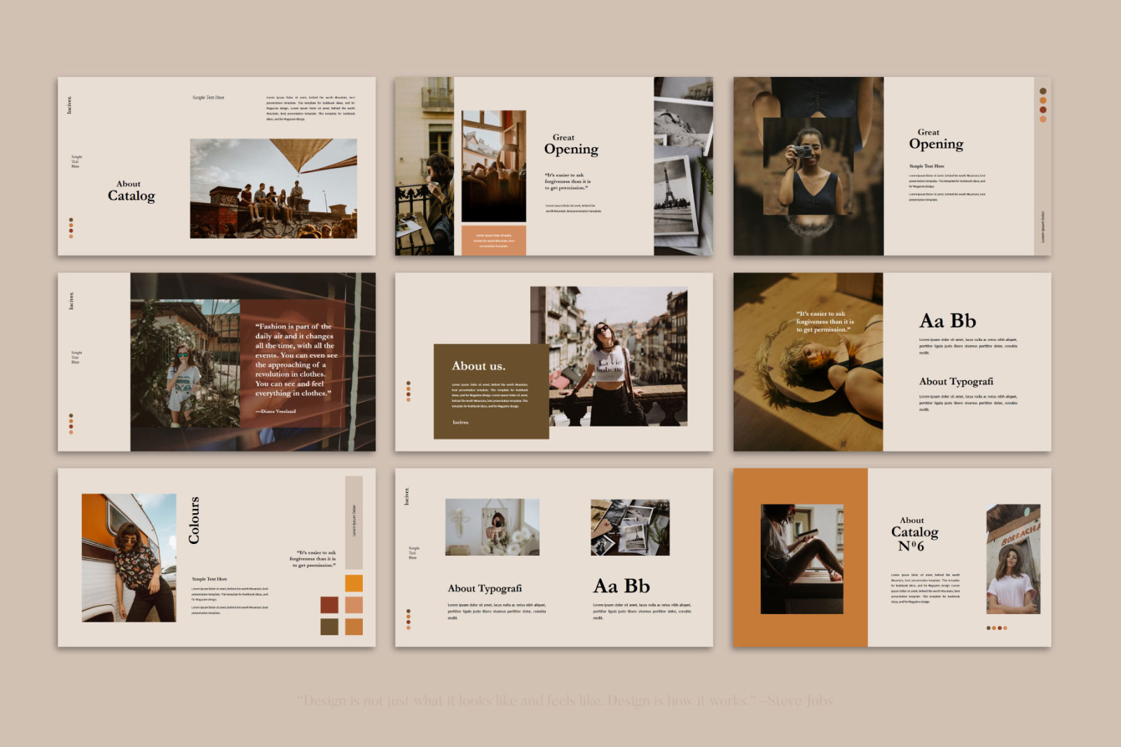 Luciver Presentation Template Luciver Presentation Template